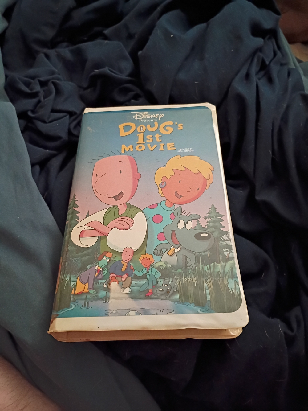 Disney Doug's 1st Movie Kids VHS - Blue Cover